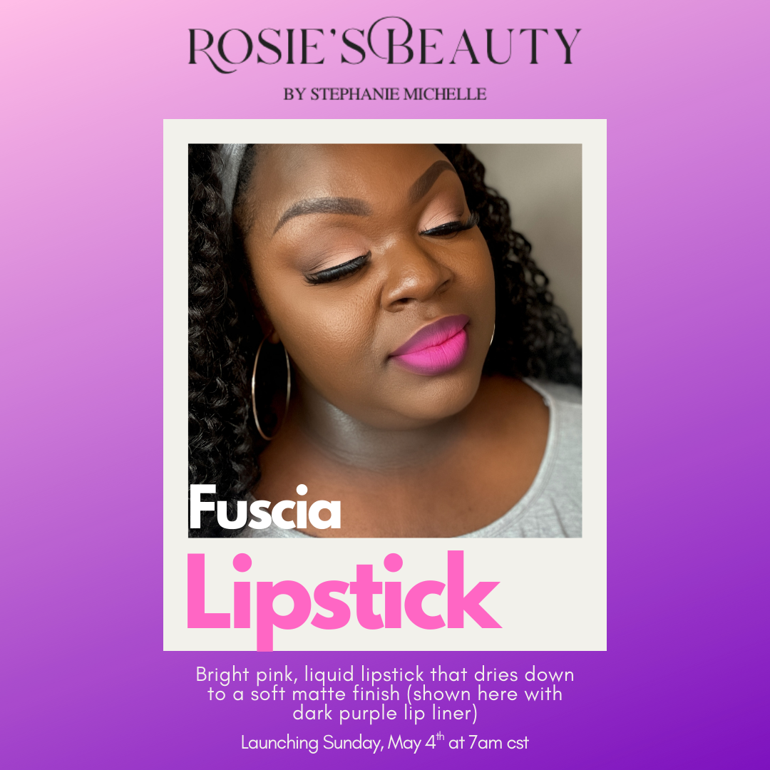 Fuscia Lipstick